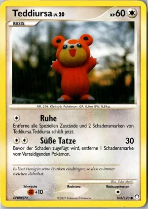 Teddiursa Exemplar 1,95 €
