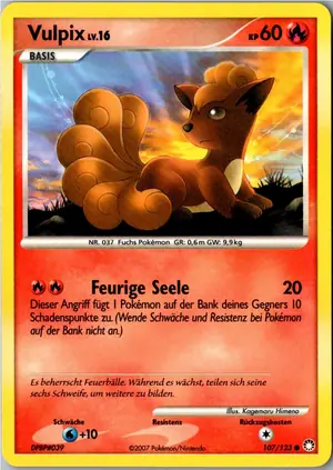 Vulpix Exemplar 2,45 €