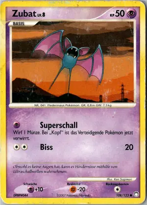 Zubat Exemplar 1,95 €