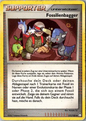 Fossilienbagger Exemplar 1,95 €
