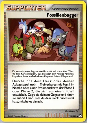 Fossilienbagger Exemplar 1,95 €