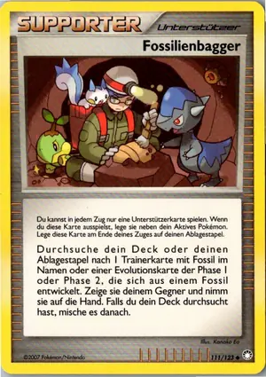 Fossilienbagger Exemplar 1,95 €