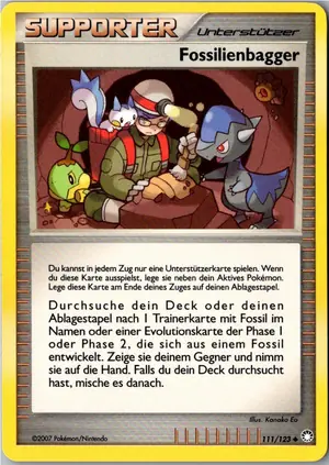 Fossilienbagger Exemplar 1,95 €