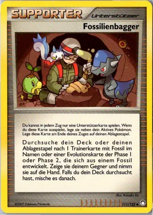Fossilienbagger Exemplar 1,95 €