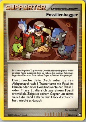 Fossilienbagger Exemplar 1,95 €
