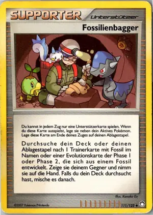 Fossilienbagger Exemplar 1,95 €