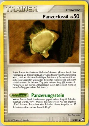 Panzerfossil Exemplar 1,45 €
