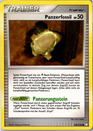 Panzerfossil Exemplar 1,45 €