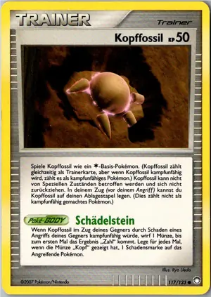 Kopffossil Exemplar 1,95 €