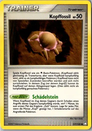 Kopffossil Exemplar 1,95 €