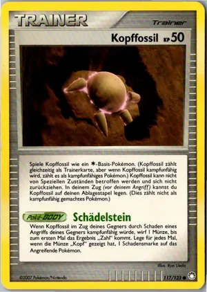 Kopffossil Exemplar 1,95 €