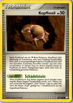 Kopffossil Exemplar 1,95 €