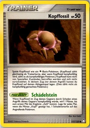 Kopffossil Exemplar 1,95 €