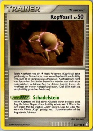 Kopffossil Exemplar 1,95 €
