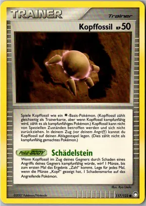 Kopffossil Exemplar 1,95 €