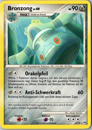 Pokémon-Karte Bronzong 14/99 Arceus