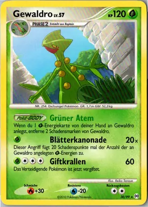 Pokémon-Karte Gewaldro 30/99 Arceus