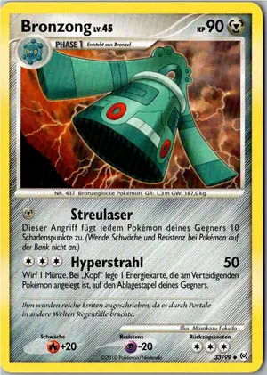 Pokémon-Karte Bronzong 33/99 Arceus