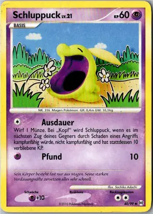 Schluppuck Exemplar 1,95 €