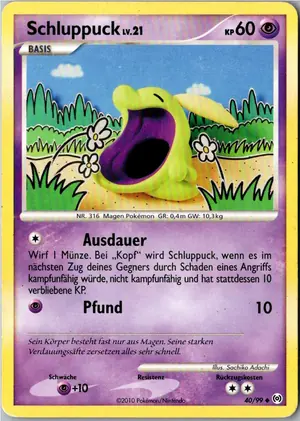 Schluppuck Exemplar 1,95 €