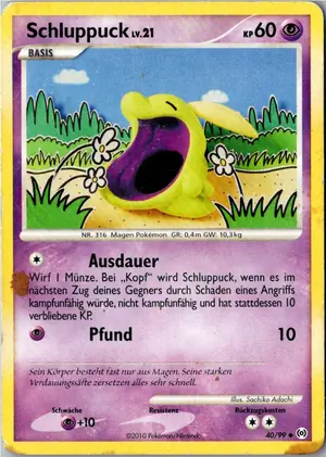 Schluppuck Exemplar 1,95 €