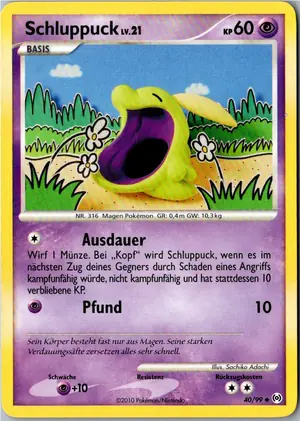Schluppuck Exemplar 1,95 €