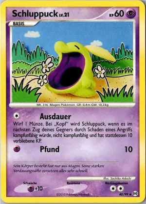 Schluppuck Exemplar 1,95 €