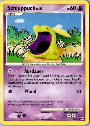 Schluppuck Exemplar 1,95 €