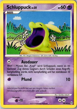Schluppuck Exemplar 1,95 €