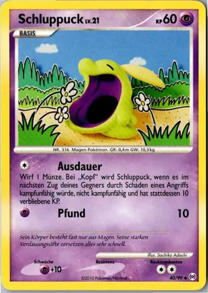 Schluppuck Exemplar 1,95 €