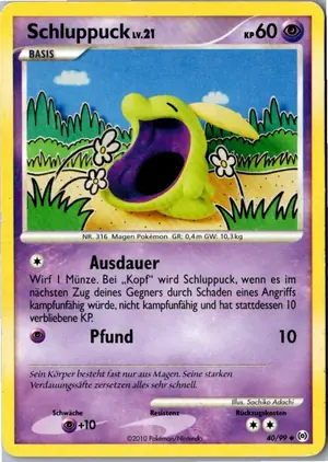 Schluppuck Exemplar 1,95 €
