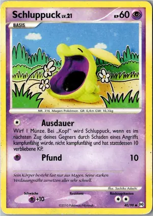 Schluppuck Exemplar 1,95 €
