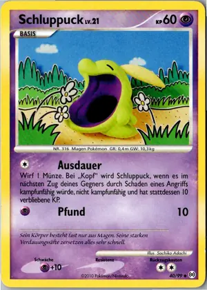 Schluppuck Exemplar 1,95 €
