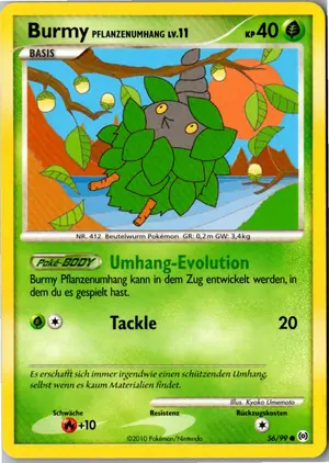 Burmy Pflanzenumhang Exemplar 1,95 €