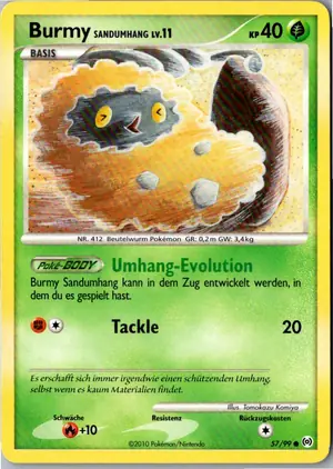 Burmy Sandumhang Exemplar 2,25 €