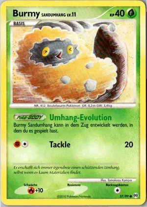 Burmy Sandumhang Exemplar 2,25 €