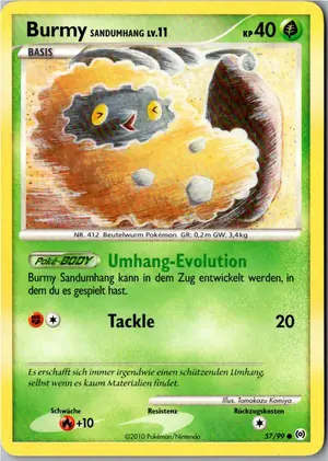 Burmy Sandumhang Exemplar 2,25 €