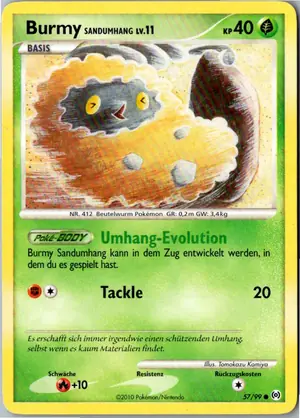 Burmy Sandumhang Exemplar 2,25 €
