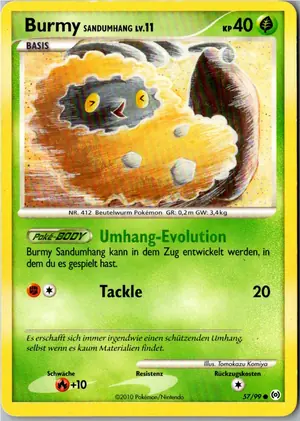 Burmy Sandumhang Exemplar 2,25 €