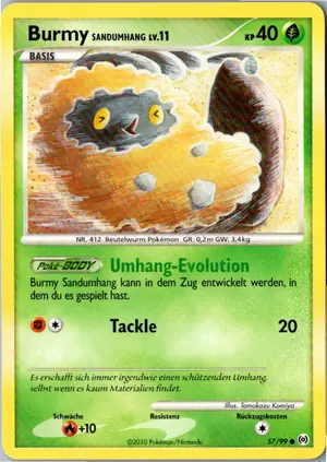 Burmy Sandumhang Exemplar 2,25 €