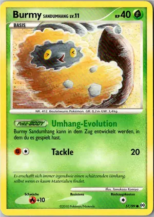 Burmy Sandumhang Exemplar 2,25 €