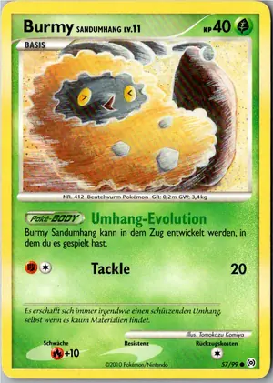 Burmy Sandumhang Exemplar 2,25 €