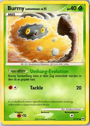 Burmy Sandumhang Exemplar 2,25 €