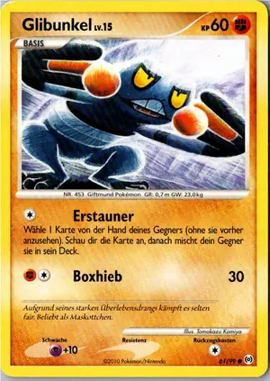 Glibunkel Exemplar 1,95 €