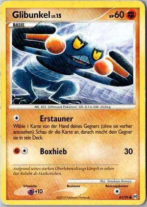 Glibunkel Exemplar 1,95 €