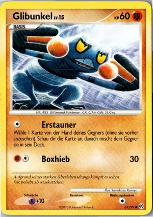 Glibunkel Exemplar 1,95 €