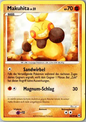 Makuhita Exemplar 1,95 €