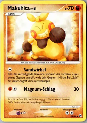 Makuhita Exemplar 1,95 €