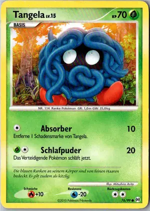 Pokémon-Karte Tangela 76/99 Arceus