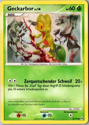 Geckarbor Exemplar 2,25 €